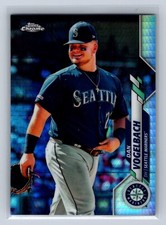 2020 Topps Chrome #30 Dan Vogelbach Prism Refractor Seattle Mariners