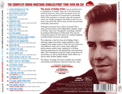THE BOBBY FULLER FOUR MAGIC TOUCH: THE COMPLETE MUSTANG SINGLES COLLECTION NEW C