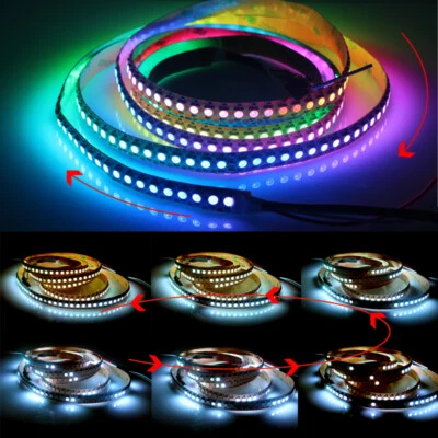 adressierbar WS2812B ws2813 WS2815 IC 5050 LED Streifen Licht Band Leiste 5V 12V - Bild 1 von 4
