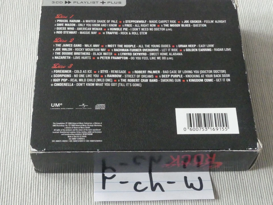 3 CDs Sampler Classic Rock Zustand sehr gut - Bild 2 von 2