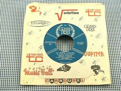 SERGES TURBIDE - La Petite Loulou / La I' Tou La I' Tou La La - NEAR MINT 1969