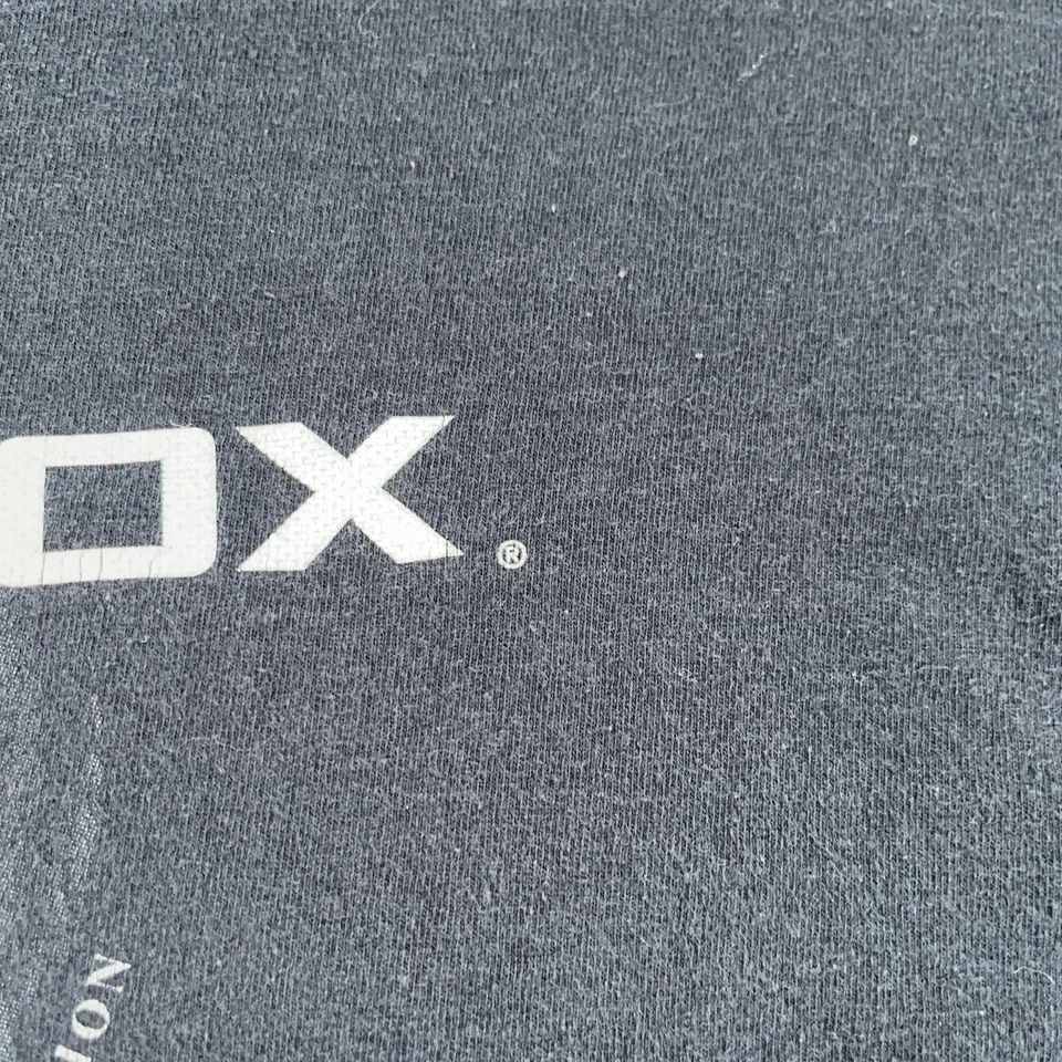 Camisa De Colección Chicago White Sox Para Hombres XL Negra Cuello Redondo Logotipo Deletreado Y2K Béisbol Foto 4 de 4