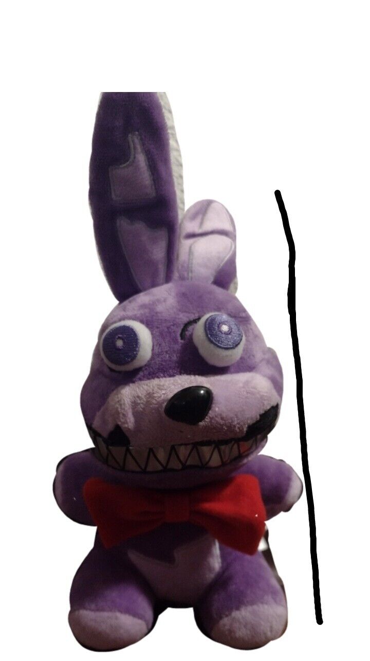 6 FNAF FIVE NIGHTS AT FREDDY'S NIGHTMARE BONNIE PLUSH TOY kids