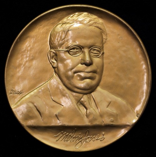 Melvin Jones Founder of Lions Club International Award Medal Julio Kilenyi 77mm