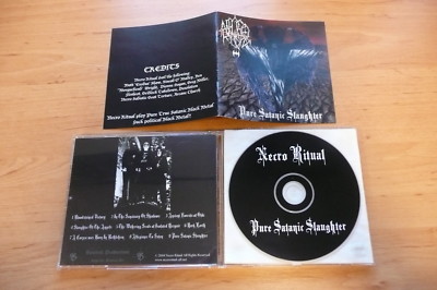 Necro Ritual Band @ CD NECRO RITUAL - PURE SATANIC SLAUGHTER / BASILISK 2004 / BLACK ...