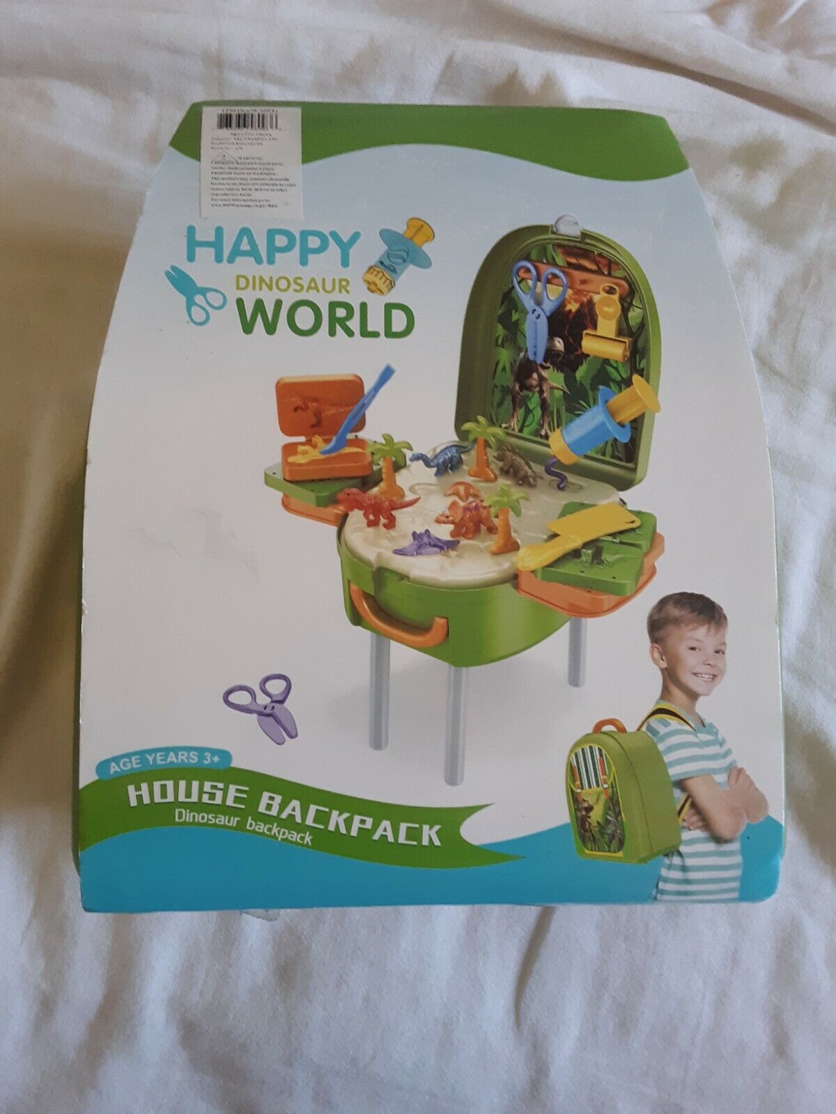 Happy Dinosaur World House Backpack