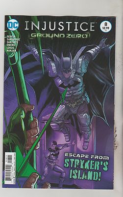 DC COMICS INJUSTICE GROUND ZERO #8 MAY 2017 1ST PRINT NM