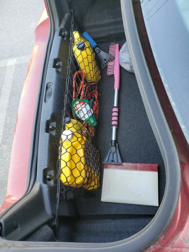 Red de carga organizadora estilo sobre maletero para Ford Taurus 1996-2019 totalmente nueva Foto 3 de 4