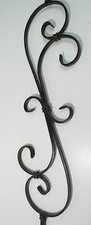 42" SOLID IRON SCROLL BALUSTER STAIR RAIL BRONZE   NEW   