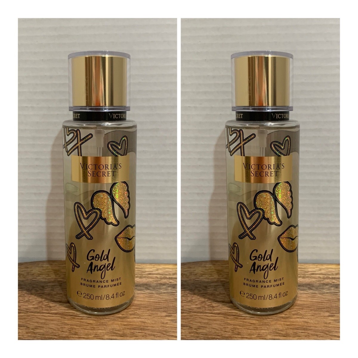 Victoria's Secret GOLD ANGEL Fragrance Mist ~ 8.4 fl.oz. ( Lot of