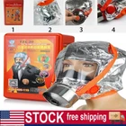 Fire Emergency Escape Mask & Hood | Respirator Protection Against Smoke