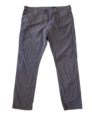 Jeans AG Adriano Goldschmied The Everett – Uomo 33x33 – Nuovi Con Etichetta – Cotone Elasticizzato