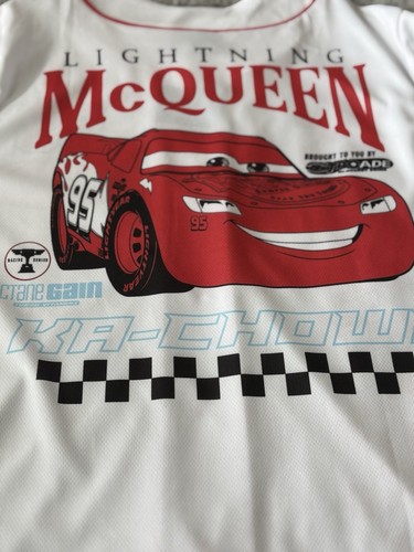 Disney Pixar Cars Lightning McQueen Jersey Size Medium - Picture 9 of 12