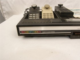 1982 Coleco Vision Video Game System #2400 With 3 Hand Controls Working/Tested