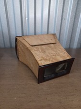 ANTIQUE  STEREO VIEWER WOODEN HAND MADE  UNBRANDED Stereoscopic Viewer READ 