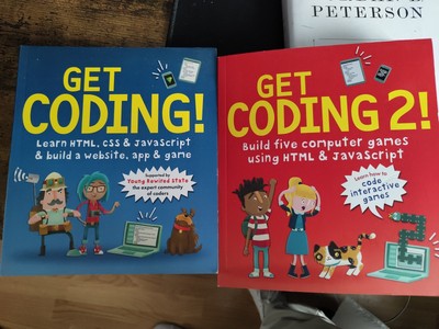 Get Coding! HTML, CSS und JavaScript lernen Buch 1 und 2