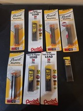 Pentel And BIC Mechanical Pencil Lead Refills 0.9 mm Thick