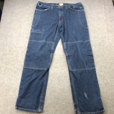 Orange County Choppers Jeans Mens 38x32 Double Knee Utility Workwear Made in USA