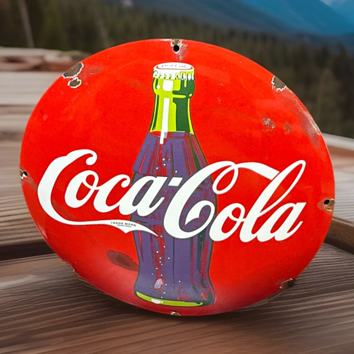 Coca Cola Button Sign for sale | eBay