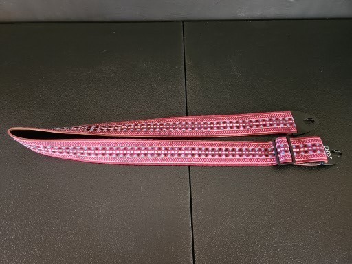 ACE VINTAGE GUITAR STRAP WITH RARE DESIGN