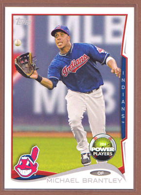 Michael Brantley #PP-72 2014 Topps Power Players-2113