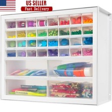 Multi-Purpose Storage Organizer W/ Stackable Drawers Tools Hardware Crafts New