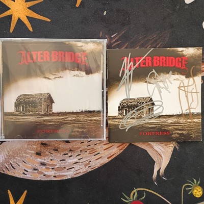 Alter bridge Fortress New cd sealed & signed insert