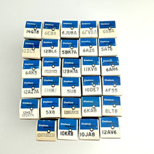 29 Vintage Delco Radio Vacuum Tubes NOS NIB Mixed Lot- NOT TESTED