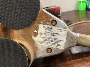 Cyclo Model 5 Professional Dual Head Polisher Buffer W/ Pads