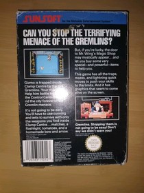 Gremlins 2 Nes Nintendo Boxed Complete Game Pal