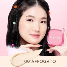 Glad2Glow (Exp2029) Perfect Cover Cushion Foundation Full Coverage 00-Affogato