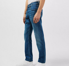 Diesel D Luster Slim Jeans Mid Waist Light Blue Mens W32 L32 *REF28-12