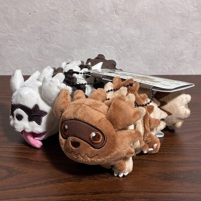 Pokemon Center Limited Galarian Zigzagoon magnet pair mascot plush