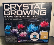 Crystal Growing Experimental Kit Science Lab STEM Gift 7 Crystals New Sealed
