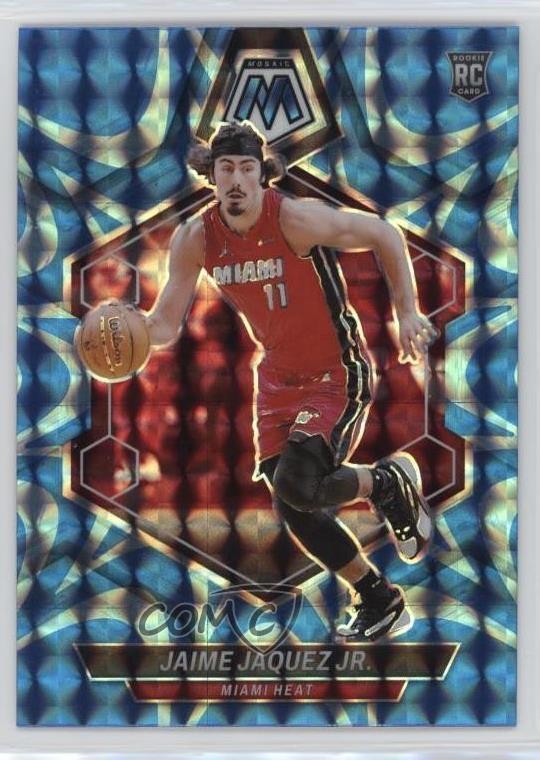 2023-24 Panini Mosaic Rookies Reactive Blue Prizm Jaime Jaquez Jr #246 1ew5