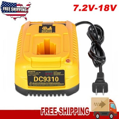 New FOR Dewalt DC9096 Battery Charger 7.2v -18v Li-Ion& NiCD DC9310 Fast Charger