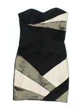 Jessica McClintock Women Black Cocktail Dress 2