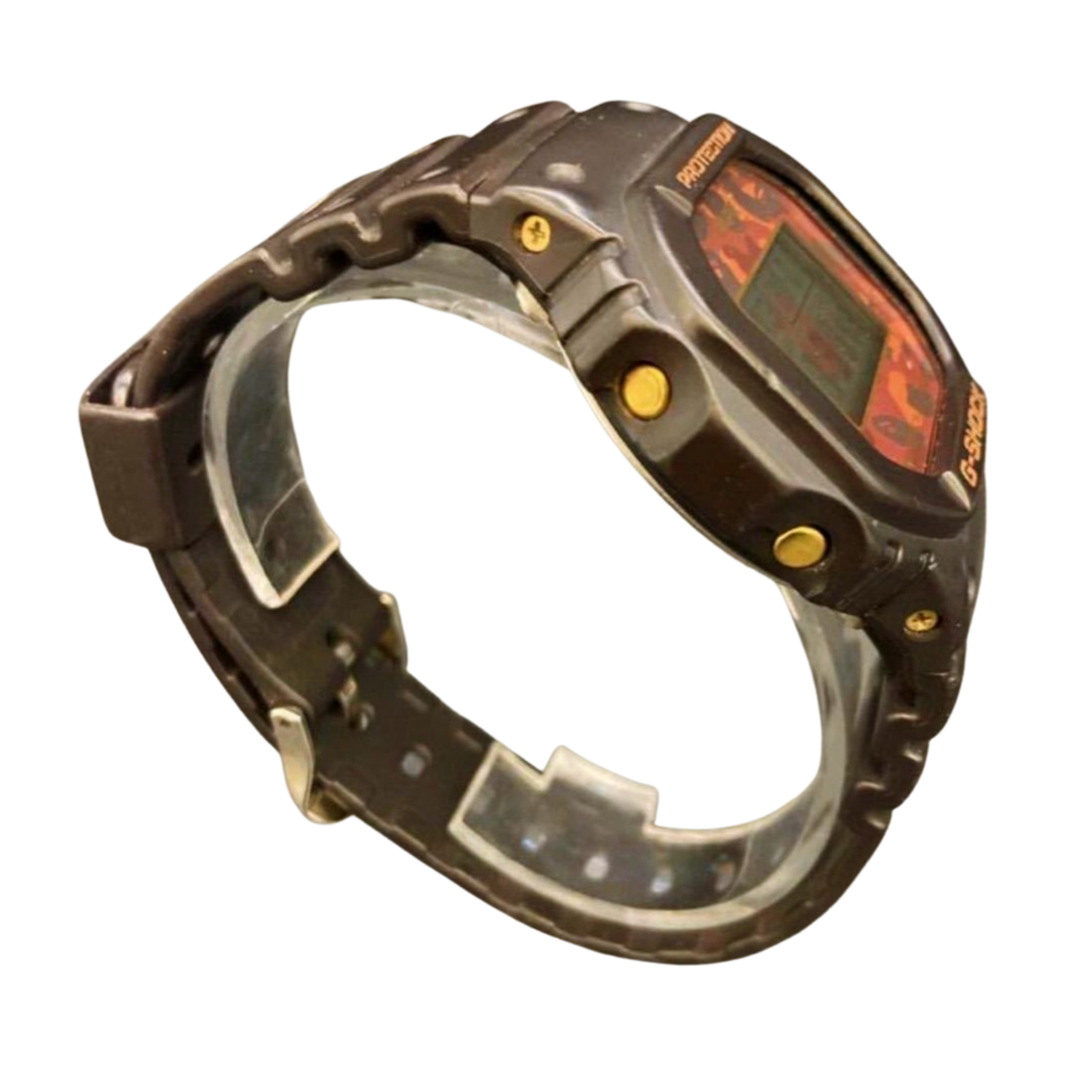 G-SHOCK DW-5600VT アベイシングエイプ ABATHING APE Casio G-Shock DW-5600VT Blue QZ digital dial