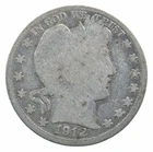 Better 1912 US Barber 90% Silver Half Dollar Coin Collection Set Break *502