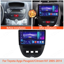For Toyota Aygo Peugeotcitroen107 2005-2014 Stereo Autoradio Carplay Gps Screen For Toyota Aygo Peugeotcitroen107 2005-2014 Stereo Autoradio Carplay Gps Screen