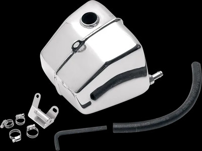 Drag Chrome Engine Oil Tank 3 QT for Harley Davidson Low Rider Sport 88-92