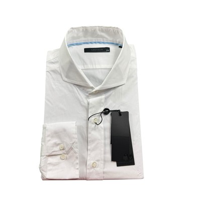 Greyson Woodward Solid White Spread Collar Button Down Mens Size 2XL NWT