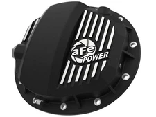 46-71140B aFe POWER Pro Series Rear Differential Cover Black w/ Machined Fins GM