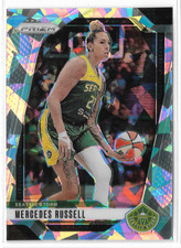 2024 Panini Prizm WNBA Cracked Ice #109 Mercedes Russell Seattle Storm Tennessee