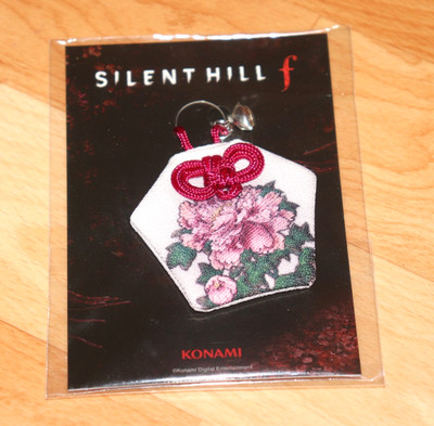 Silent Hill f Promo Omamori Peony Amulet Charm Konami Gamescom 2025