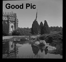 #NN3 - p B&W Vintage Photo Negative- Somewhere in San Francisco CA - 1943