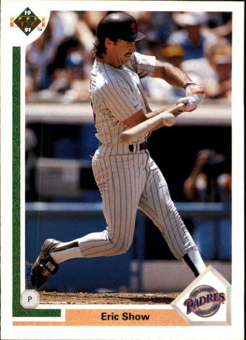 1991 Upper Deck #293 Eric Show - BB