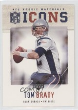 2005 Upper Deck Rookie Materials Icons Tom Brady #IC-5 uk2