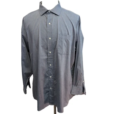Chemise Tommy Hilfiger Bleu à Motifs Matière Stretch - Taille 2XL/3XL - Photo 1/4