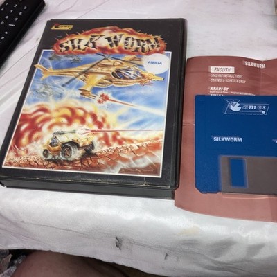 Silk Worm (Virgin Games) 1988 Amiga Disk Game OVP